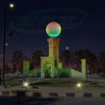 پیش طرح پروژه نورپردازی میدان امام با گوی نوری و پوینت لایت پیکسل 6 سانتی