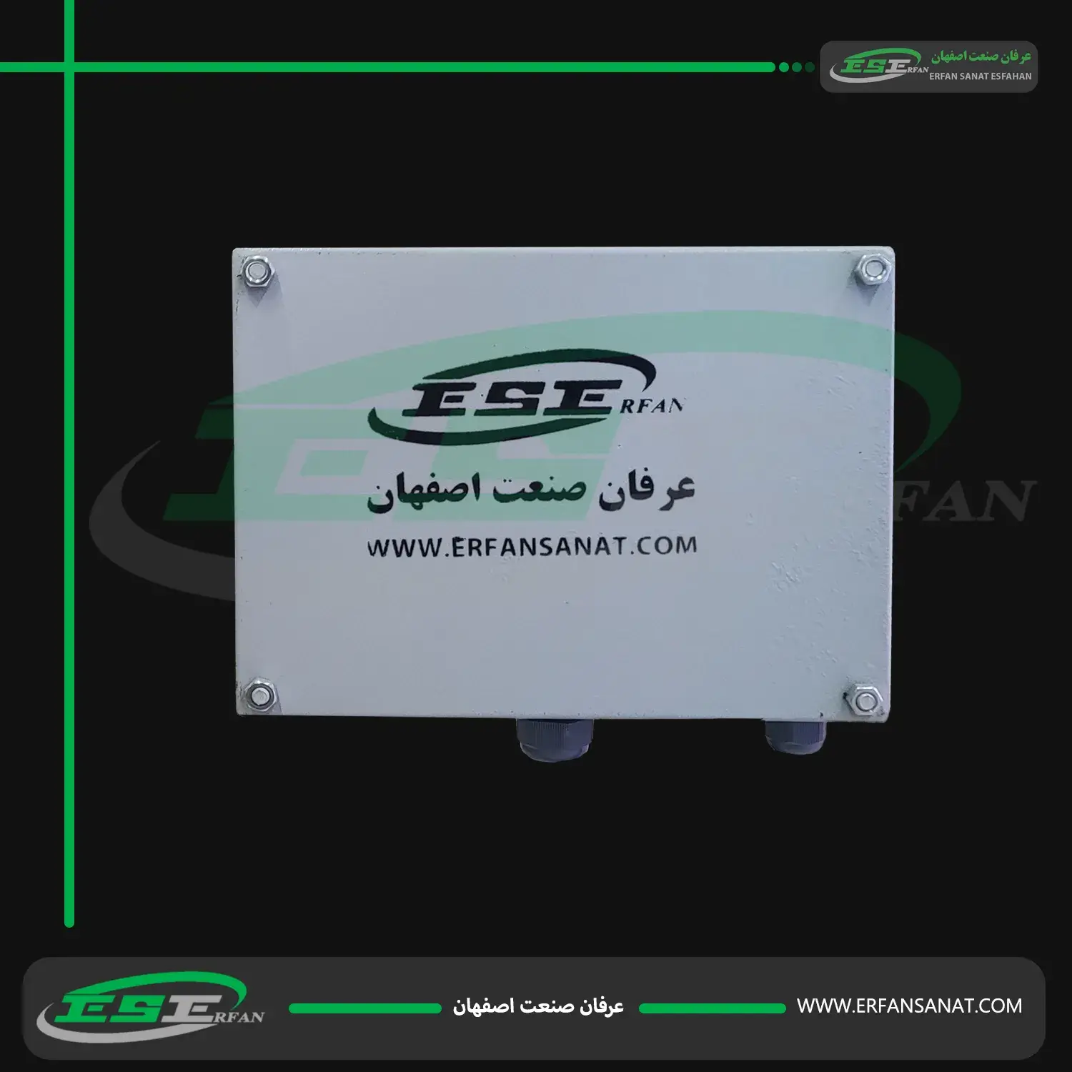 نمونه جعبه کنترل کوچک برای استفاده در روی تیر برق 